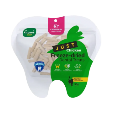 Happi Skippi Treats Just Freeze Dried Chic & Cranberry 30g (3 packs)